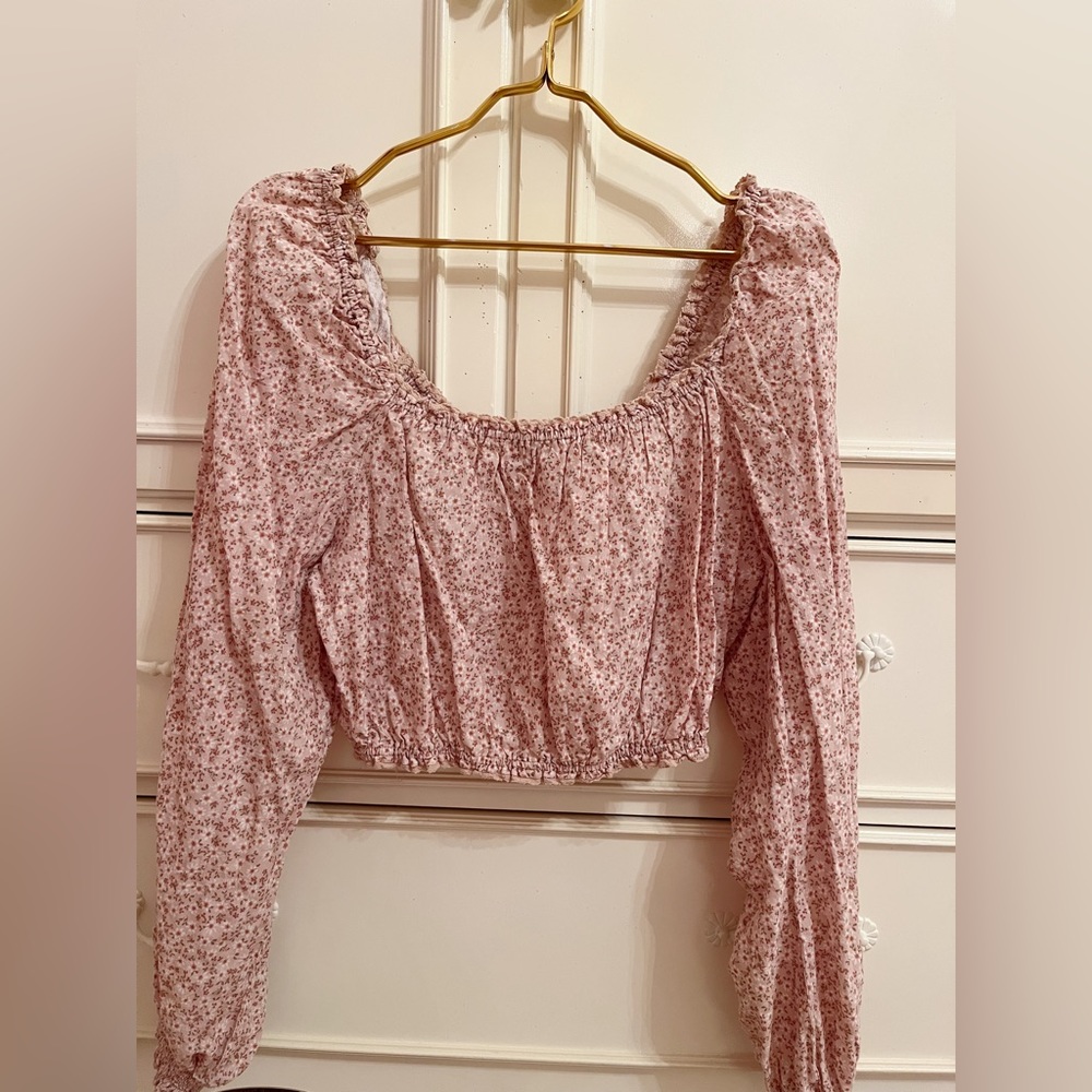 Show Me Your Mumu XL long sleeve floral top